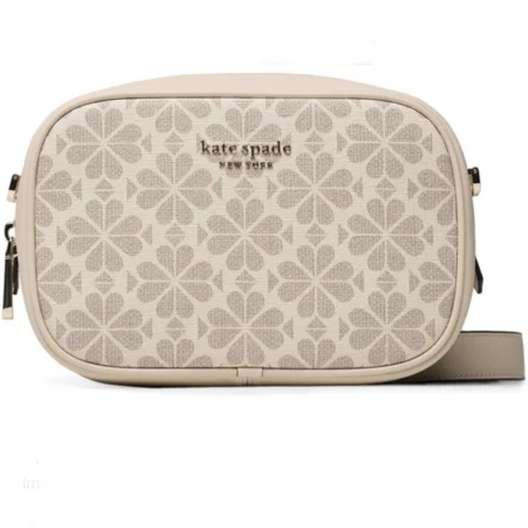 Kate Spade mini camera crossbody bag spade flowers ja - Picture 1 of 12